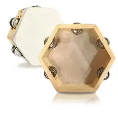 HONDO - Pandereta Hexagonal De 8´´ Hamelin.