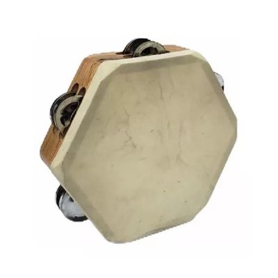 Imagen 2 del producto Pandereta Hexagonal De 8´´ Hamelin.