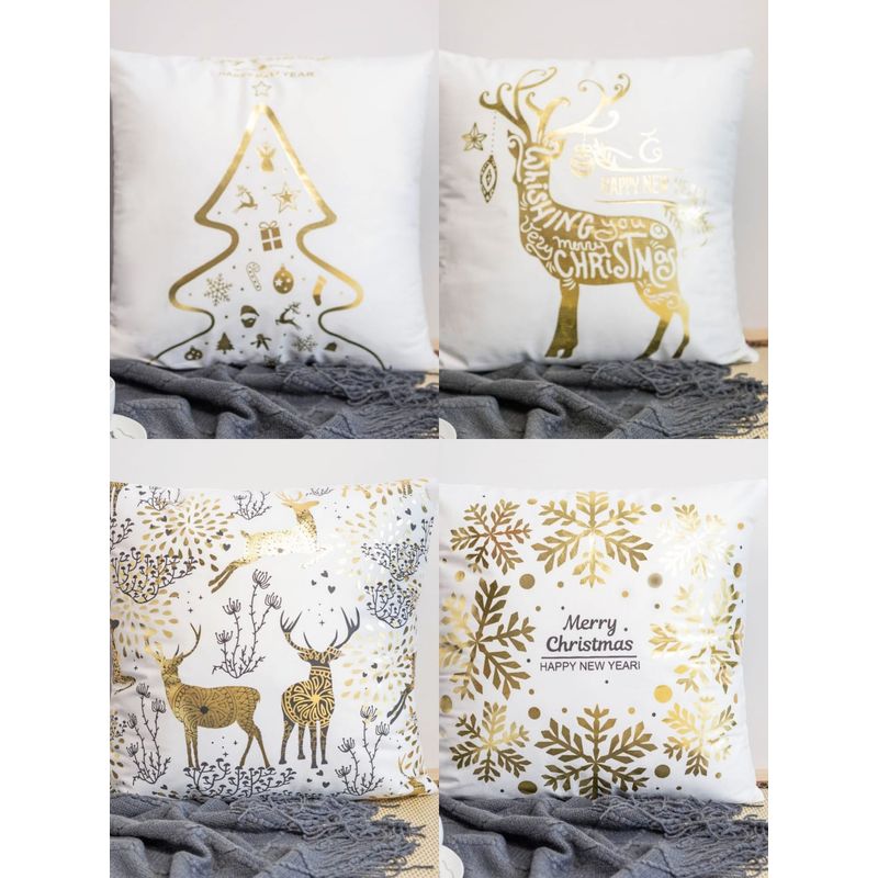 GENERICO - Fundas de Navidad pack 4 Surtidas