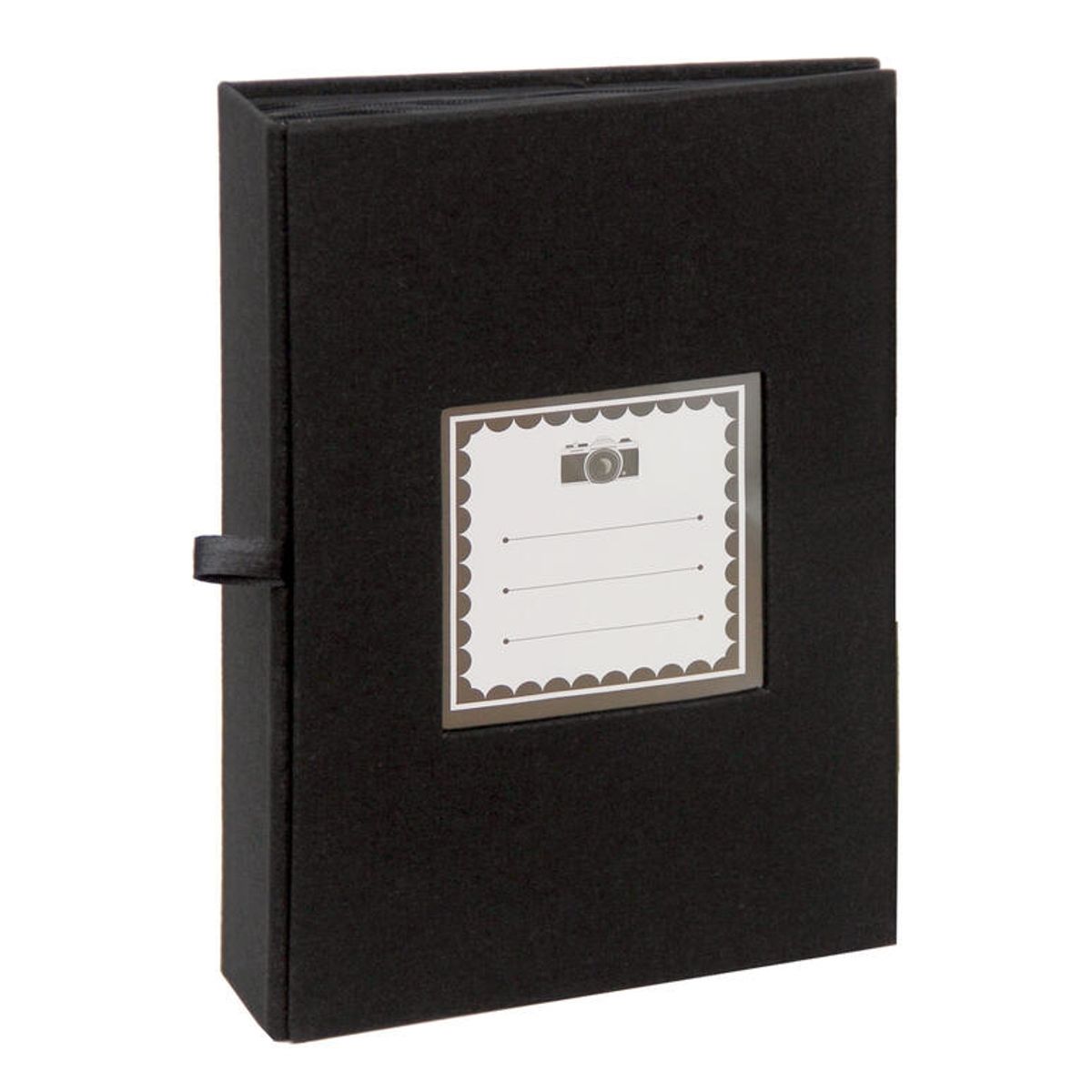 VGO - Album 13X19 200 F. Tela Con Ventana At57200 Neg Vgo