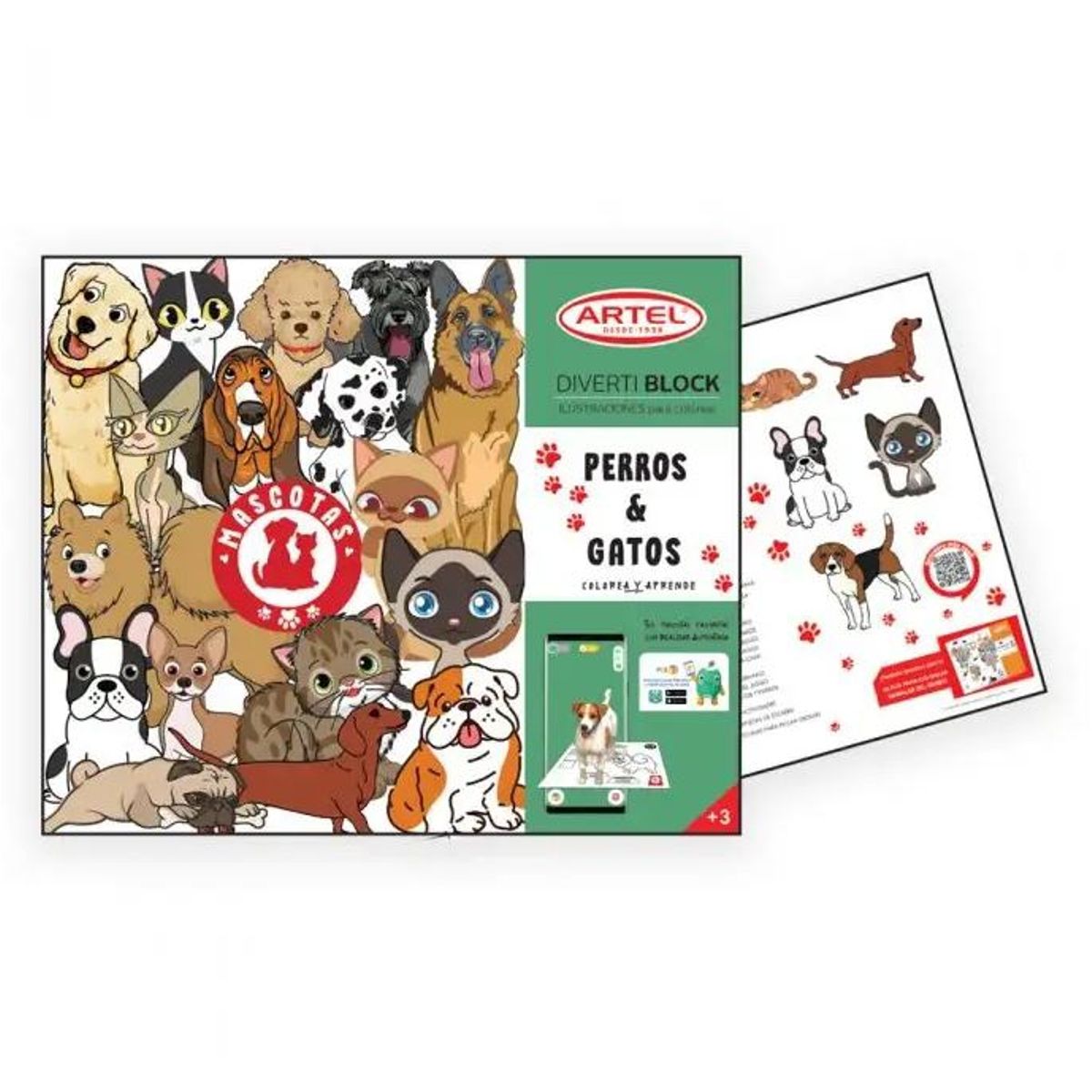 ARTEL - Divertiblock Mascotas