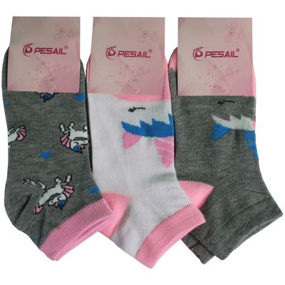 Imagen 2 del producto 12 Pares Calcetines Cortos Tobillera Juvenil - Niña De Algodon