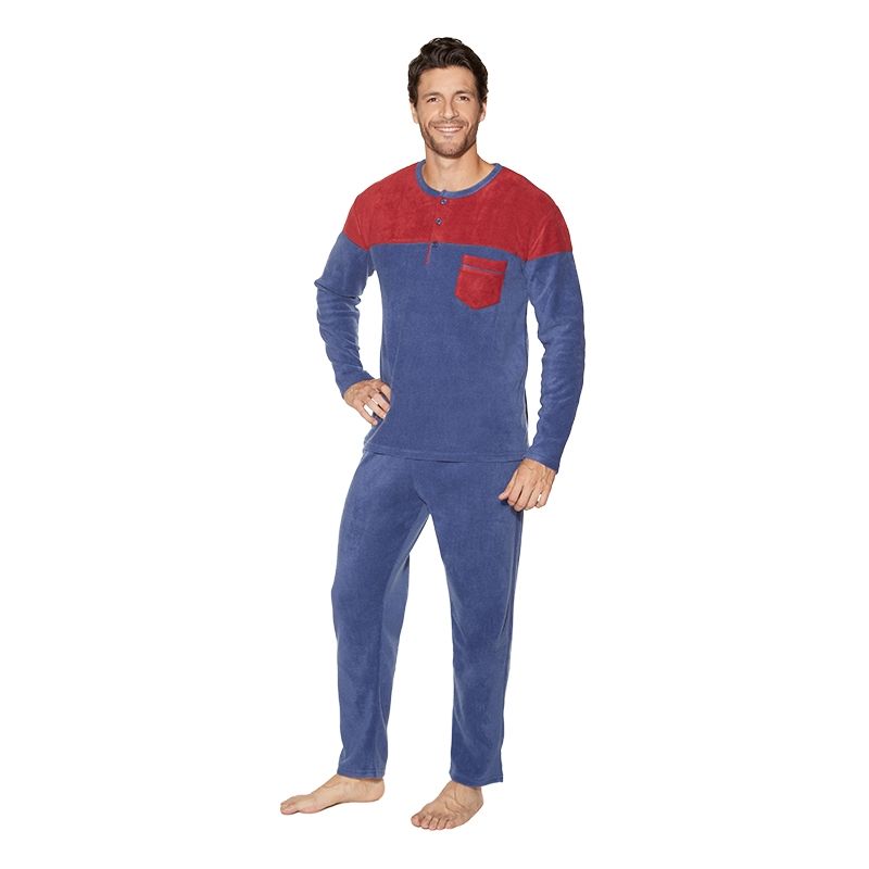 BECKIL - BECKIL COD 3115  PIJAMA POLAR BICOLOR.-