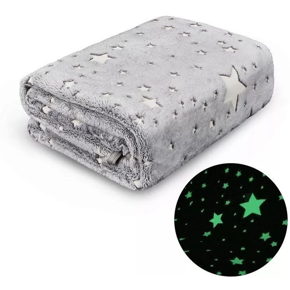 GENERICO - Manta Magica Niños Bebe Brilla En La Oscuridad 170x100 Cms