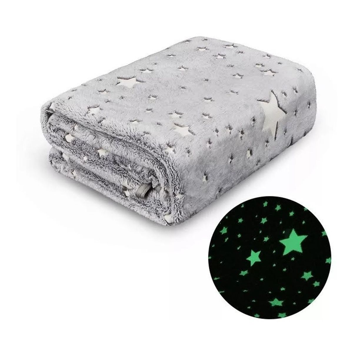 GENERICO - Manta Magica Niños Bebe Brilla En La Oscuridad 170x100 Cms