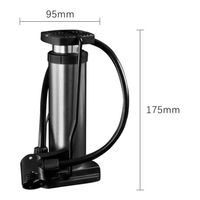 Bombin Inflador Con El Pie Para Bici Moto Pelotas