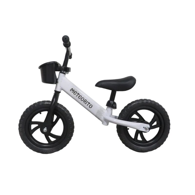 GENERICO - Bicicleta Equilibrio Para Niño Y Niña Aro 12 Blanco