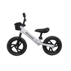 GENERICO - Bicicleta Equilibrio Para Niño Y Niña Aro 12 Blanco