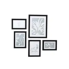 VGO - Set 5 Marcos Madera (2 10X15 - 2 13X18 - 1 20X25) Pfm3004 Unc