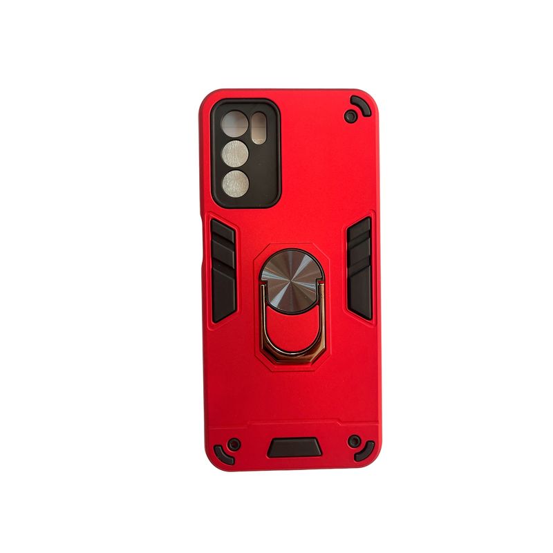 JOIGO - Carcasa Para Oppo A16 Anti-Golpes Anillo Rojo