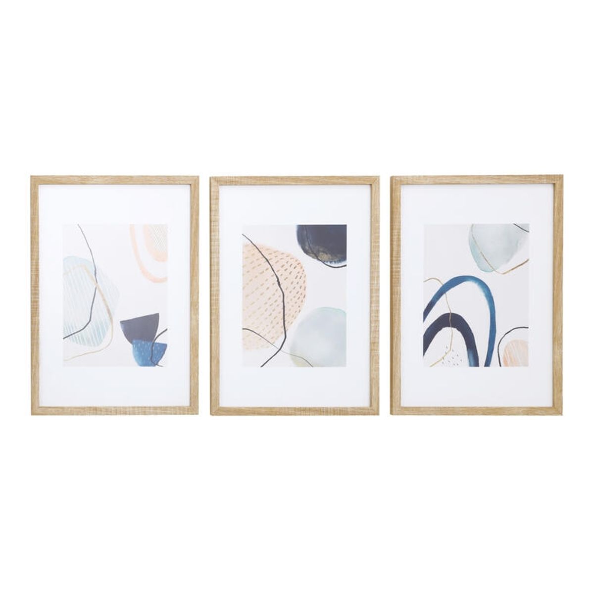 VGO - Set 3 Marcos Madera (3 30X40) Pfm3011 Unc Vgo