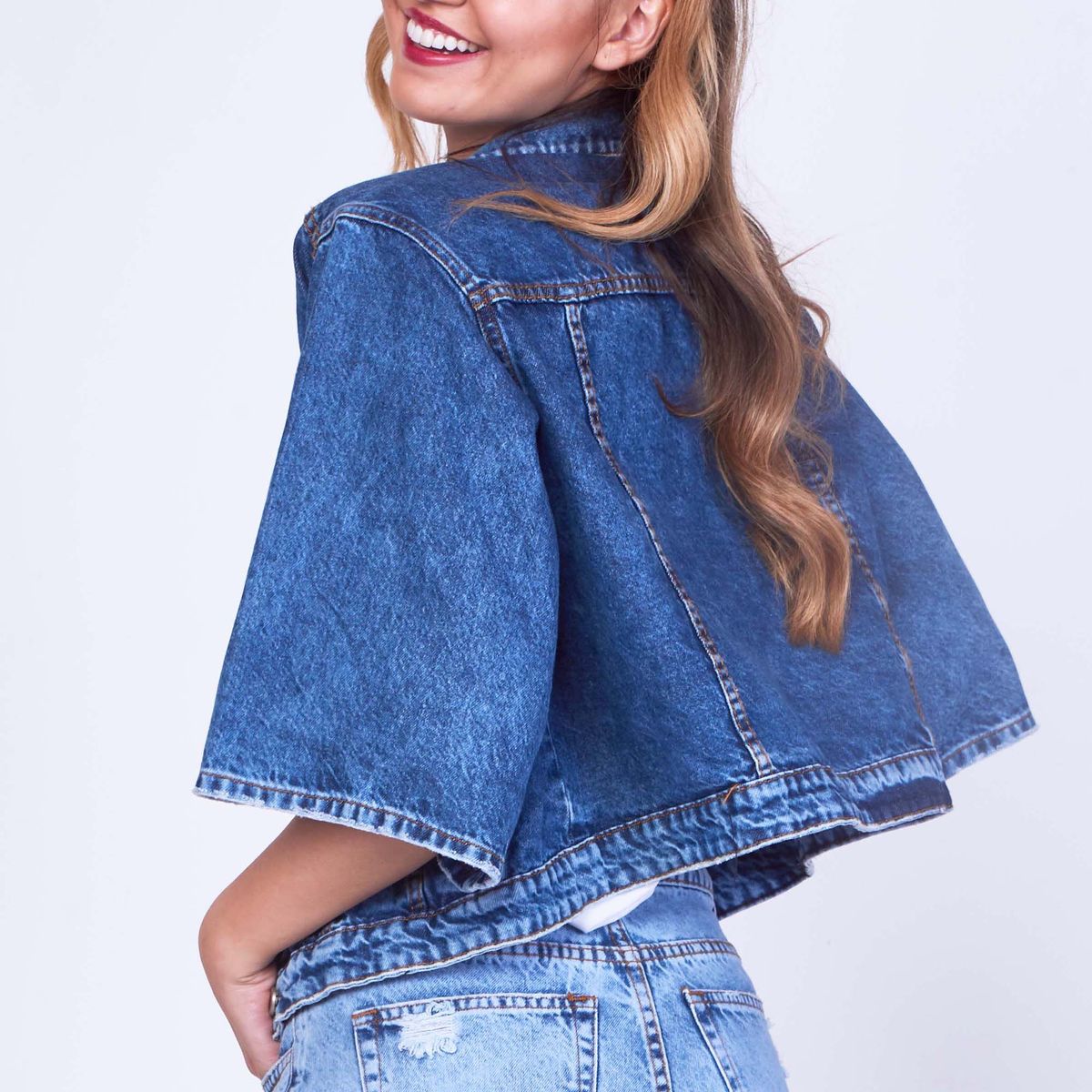 MOMCHIC - Chaqueta manga 34 Gracia