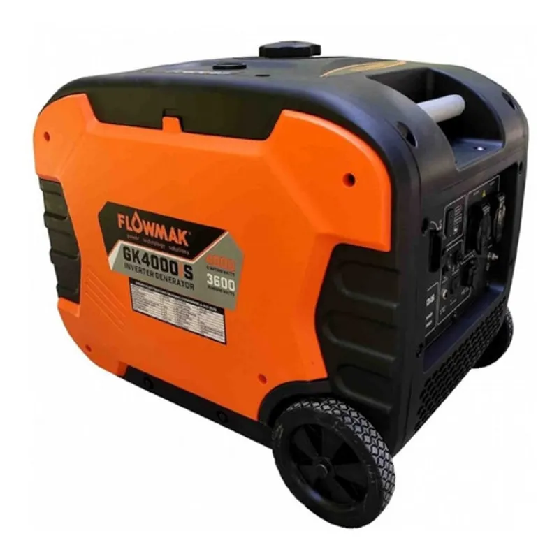 FLOWMAK - Generador Flowmak Gasolina Gk4000is Inverter 220v 3600w