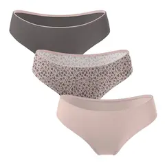 TOP - Calzón Bikini Algodón Pack 3 C4