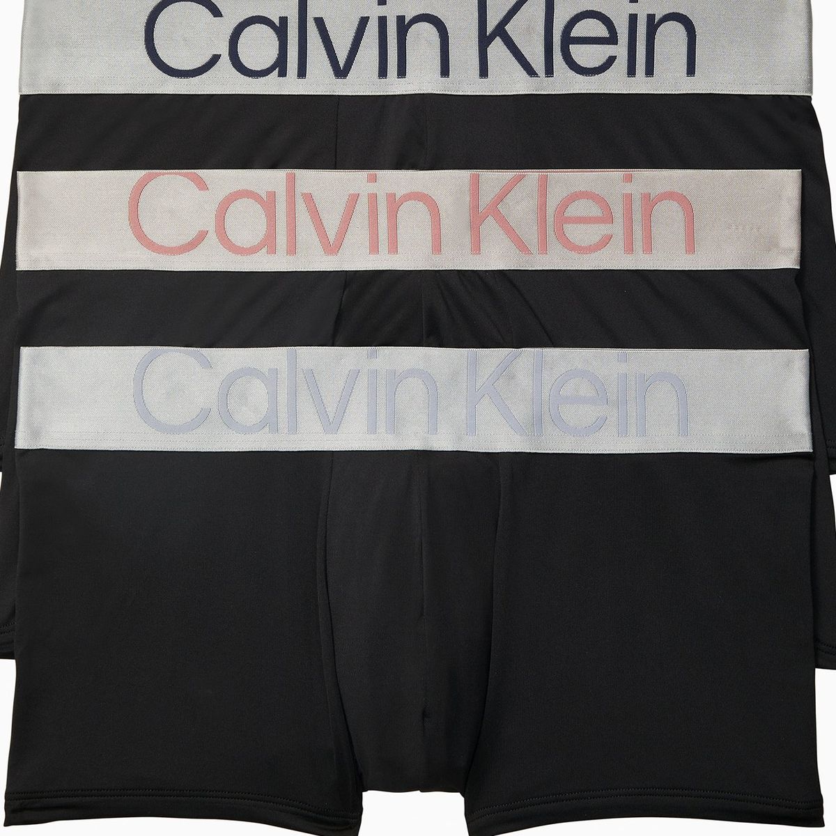CALVIN KLEIN - Pack 3 Boxers Cortos - Steel Micro Negro Calvin Klein