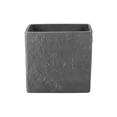 SCHEURICH - Macetero Cerámica 18 cm Gris Oscuro