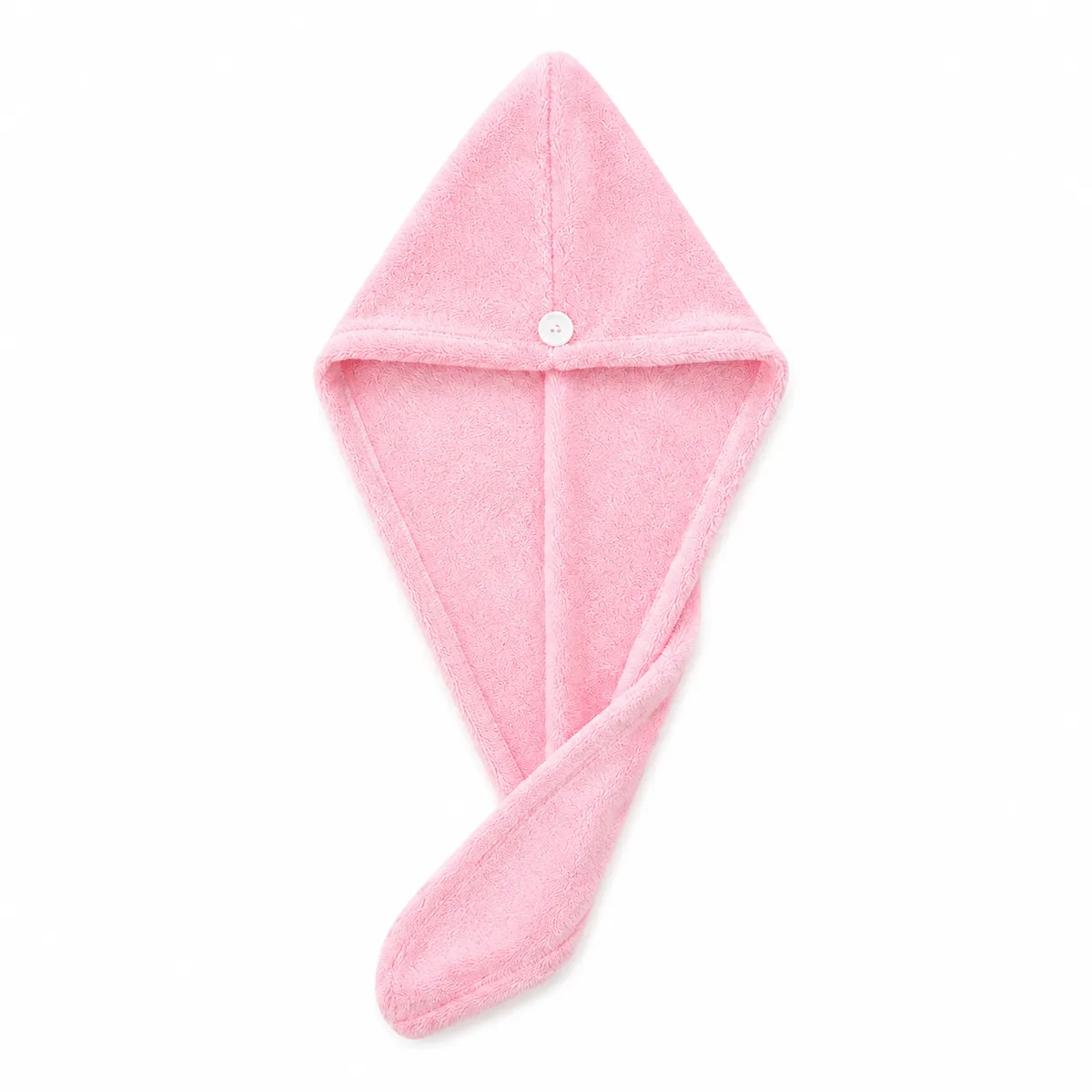 GENERICO - Turbante De Microfibra Para Secado De Cabello Rosa