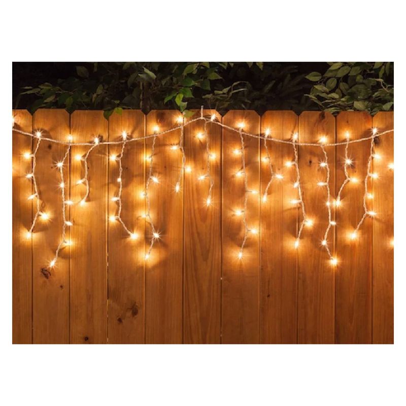 GENERICO - Luces Cascadas 300 LED 8m Amarillo 1025-2