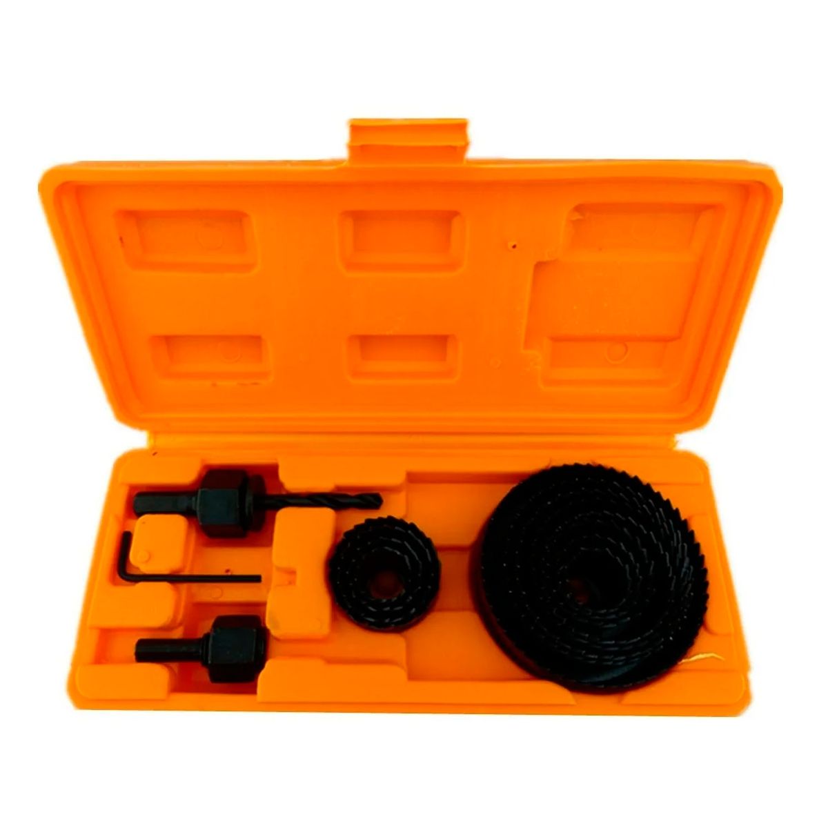 GENERICO - Juego Hoja Broca Sierra Copa Para Madera 15 Piezas Toolmak