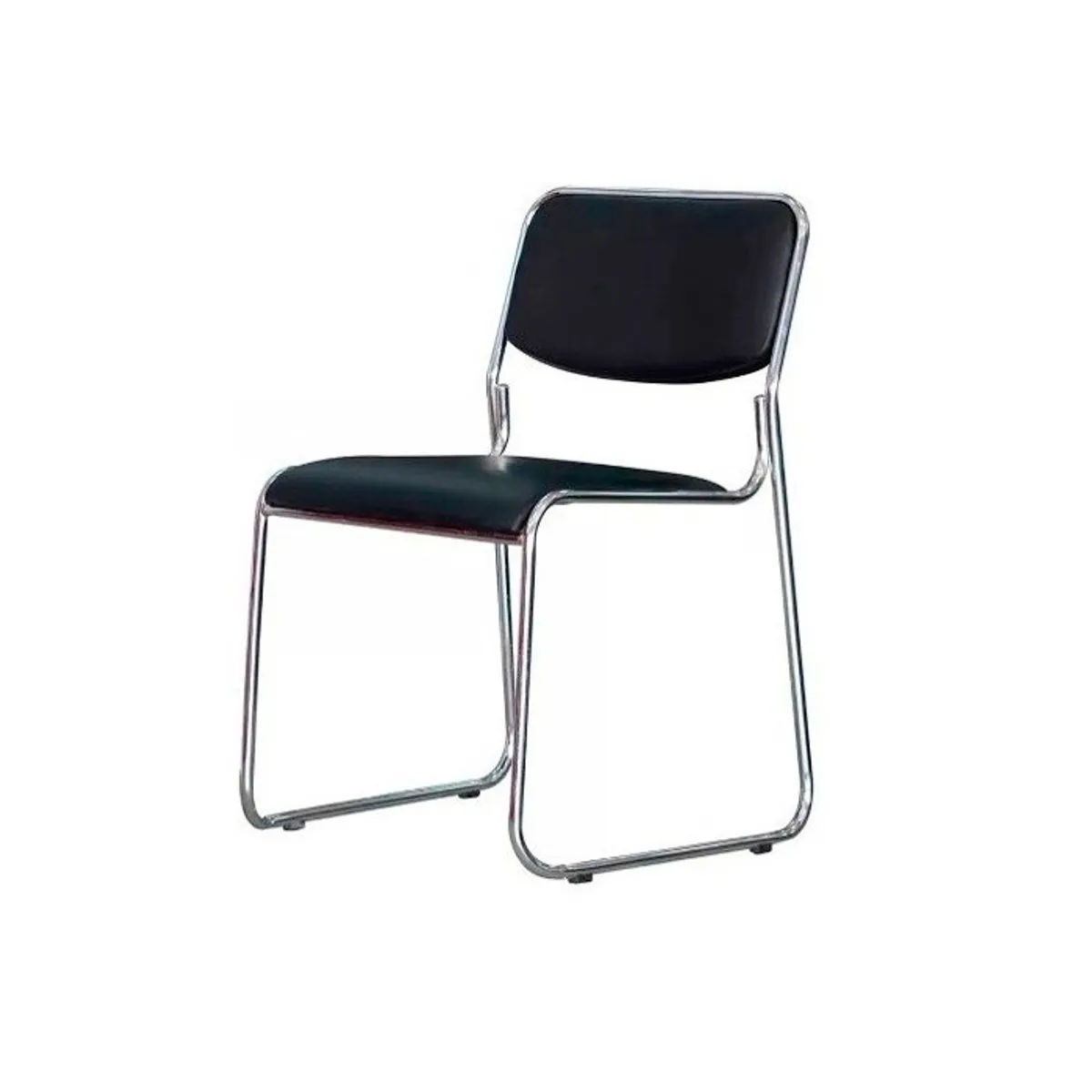 MSA MUEBLES SANTA ANA - SILLA DE VISITA CROMADA FX114