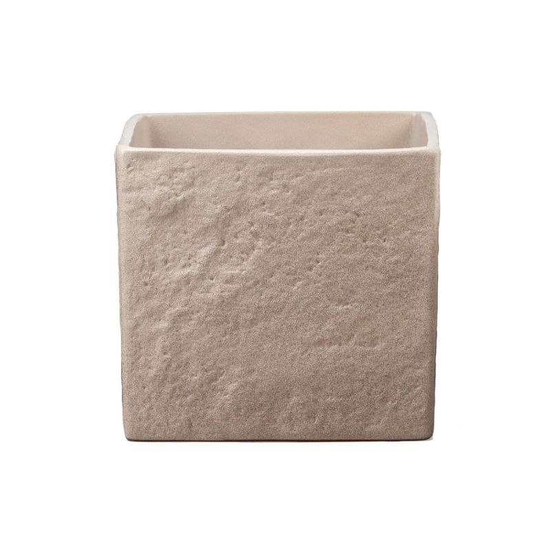 SCHEURICH - Macetero Cerámica 16 cm Café Claro
