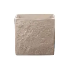 SCHEURICH - Macetero Cerámica 16 cm Café Claro