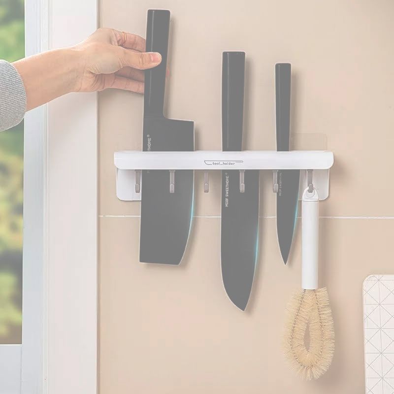 GENERICO - Soporte Organizador Rack Para Utensilios Cocina Cuchillos
