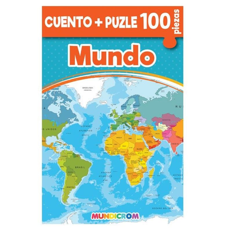MUNDICROM - Cuento + Puzle 100 Pzas Mundo