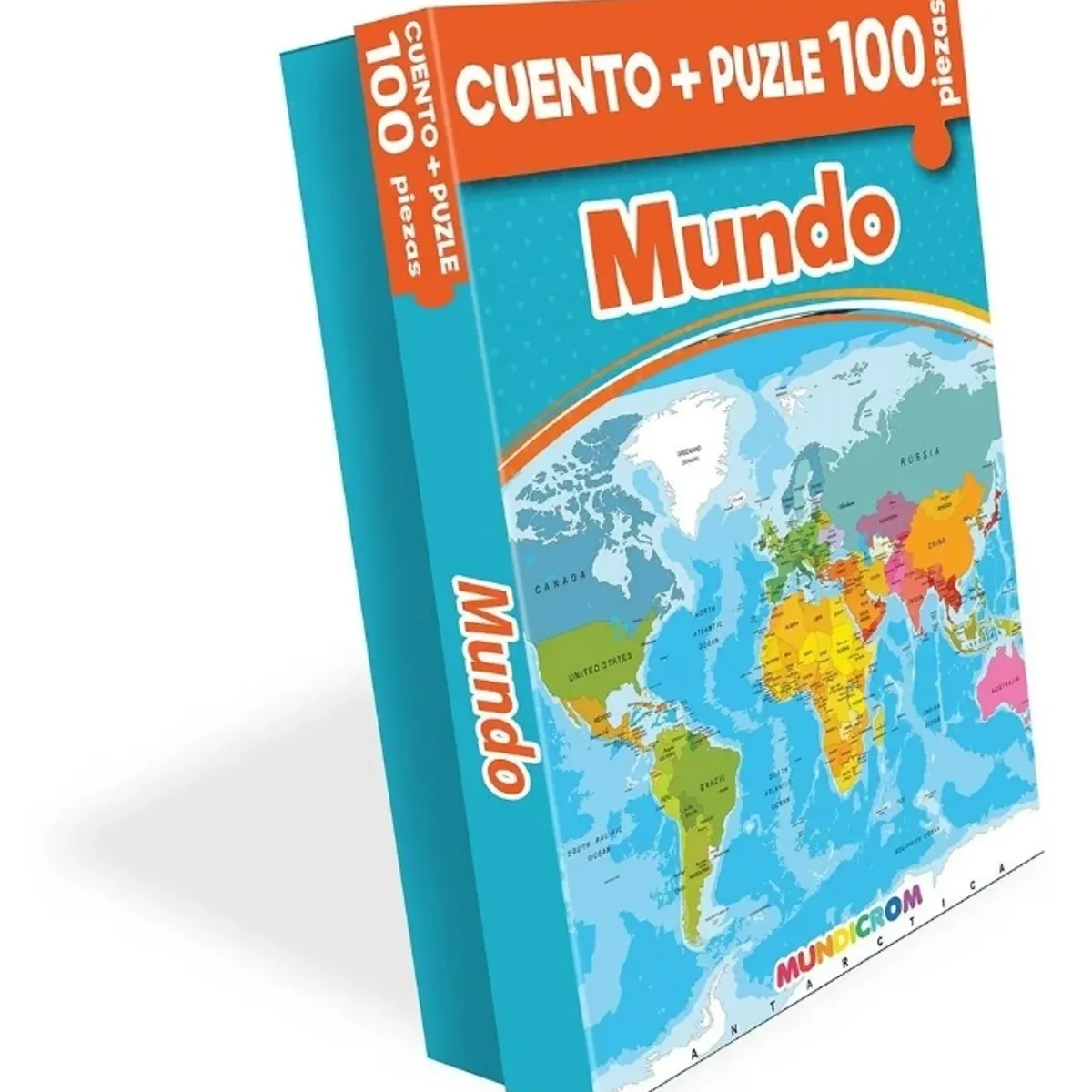 MUNDICROM - Cuento + Puzle 100 Pzas Mundo