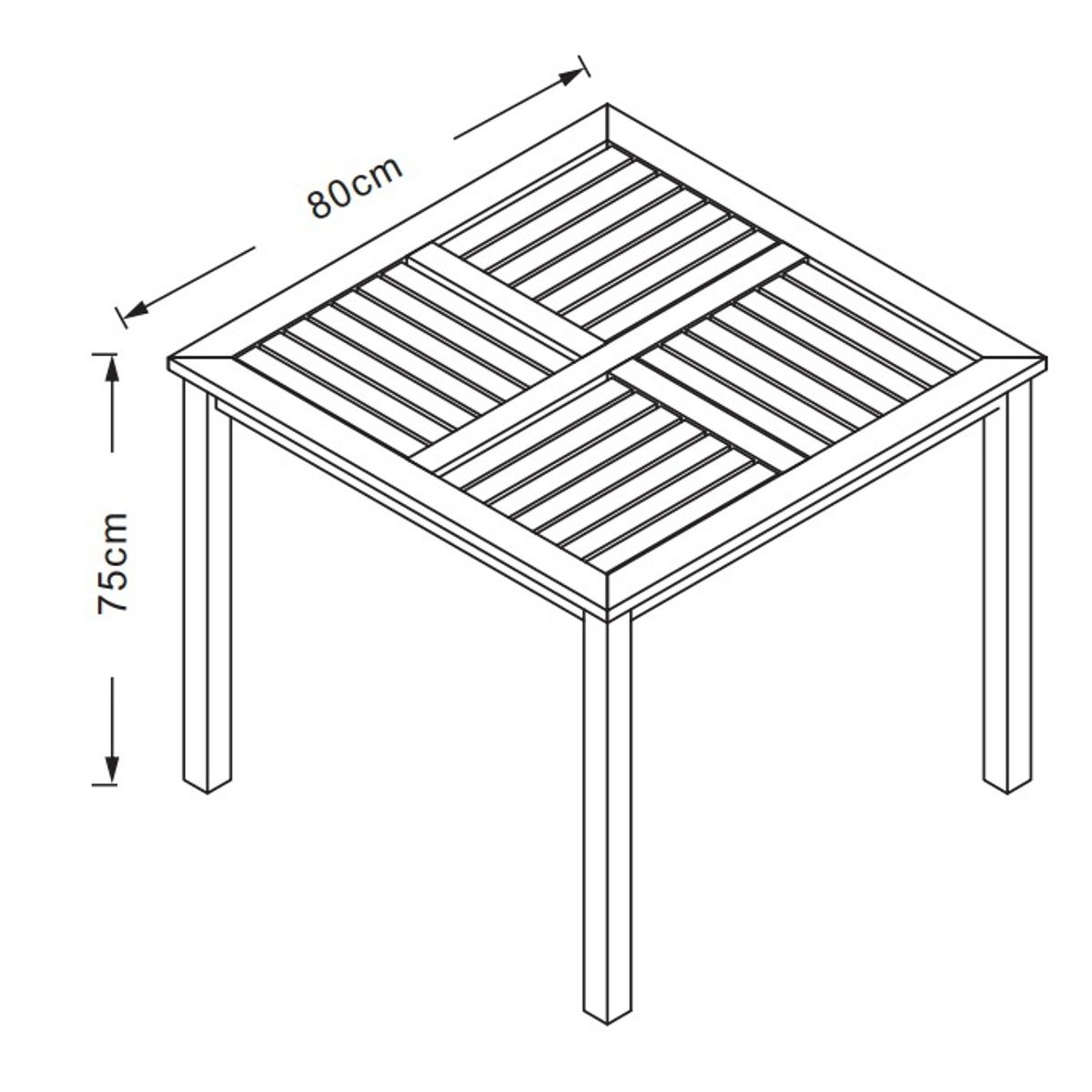 SM - Mesa de comedor Cuadrada Negra Terraza Hotel Mall casino exteriores.