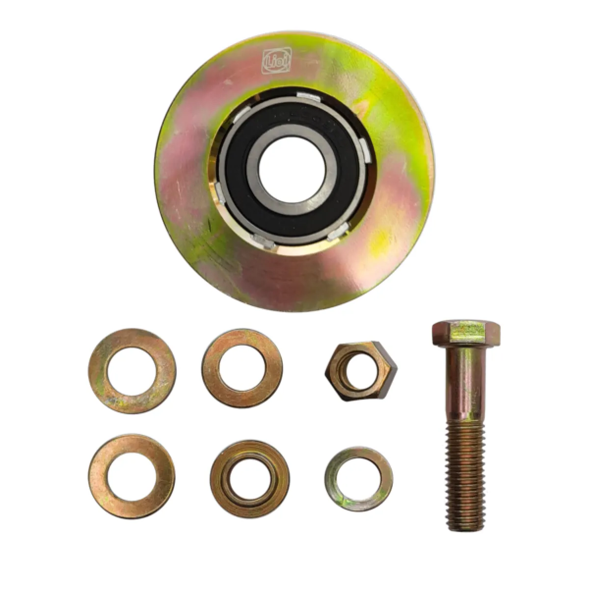 LIOI - RUEDA PARA PORTON CON PERNO 75MM LIOI-MIMBRAL