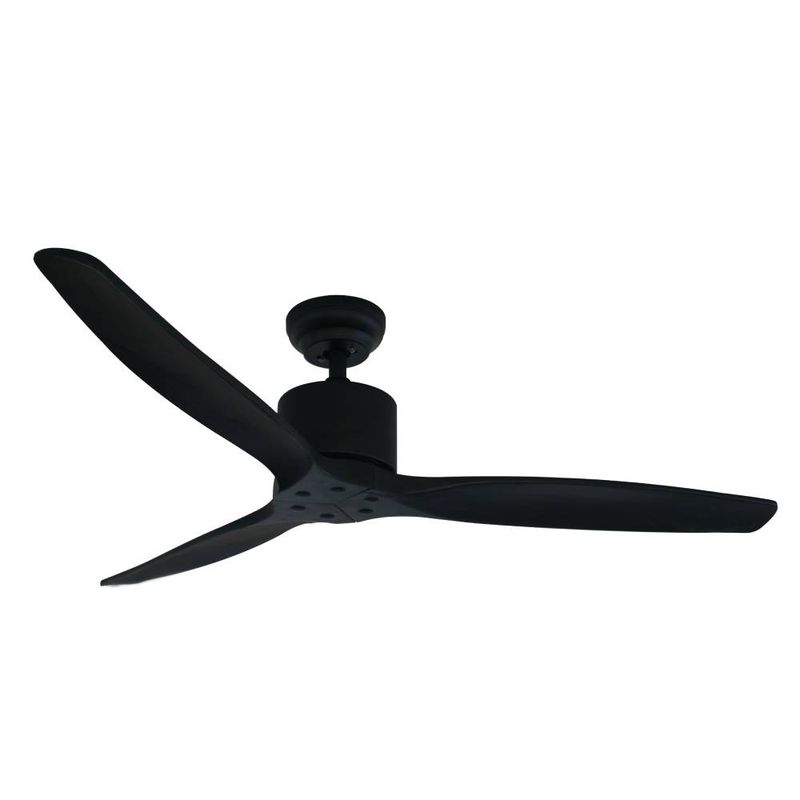 PRIMATERM - Ventilador de Techo Aviador Negro Ajustable 52” PRIMATERM