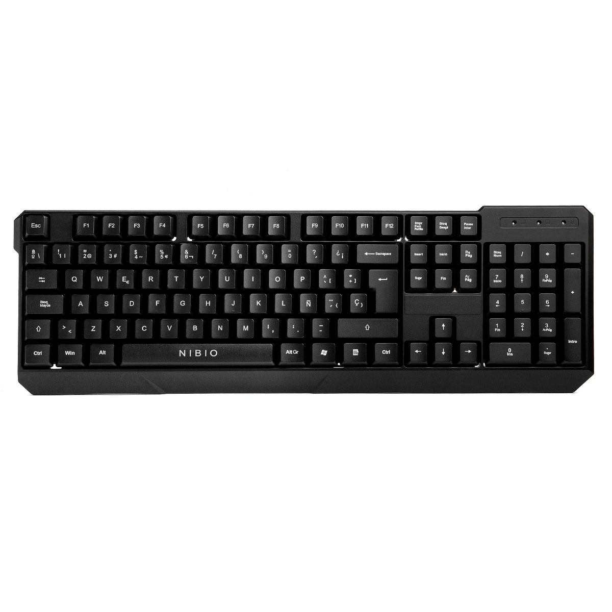 NIBIO - Teclado Gamer Nibio K200 Strike Rgb Mrclick