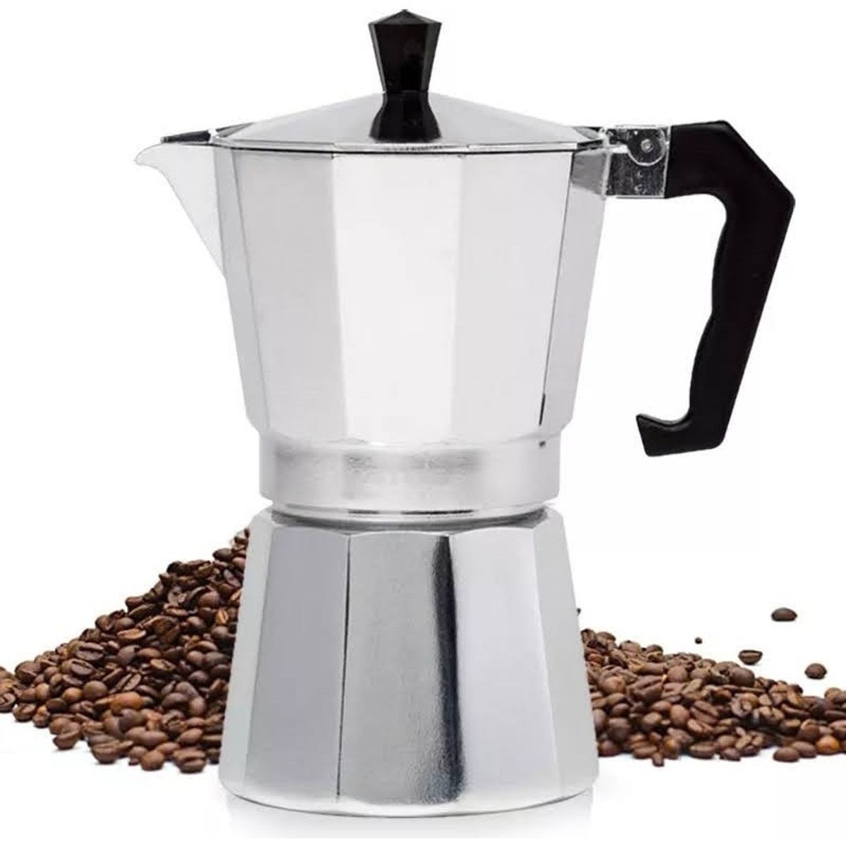 GENERICO - Cafetera Italiana 6 Tazas Cafetera Portatil Grecas Vaca