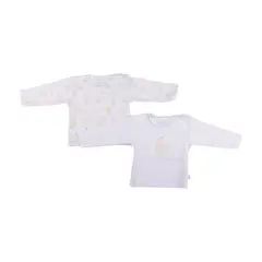 PILLIN - Set 2 Pzas Camiseta Bebe Niño Multicolor
