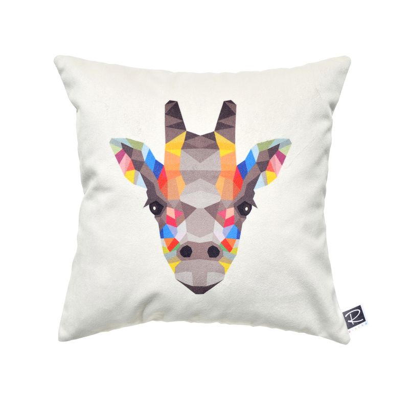 GENERICO - Cojín Decorativo estampado Jirafa
