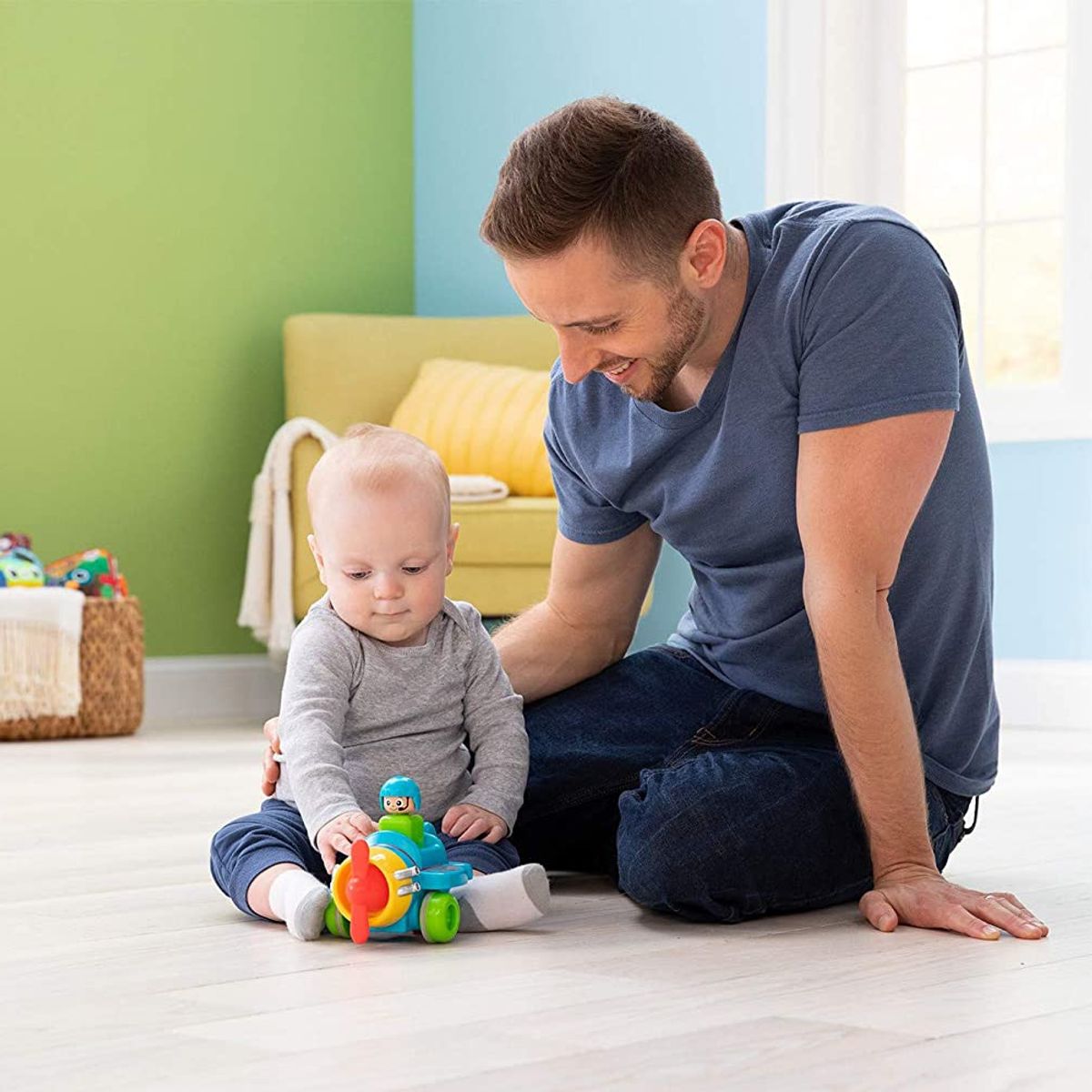 LAMAZE - AVION PRESS AND GO LAMAZE - JUGUETES DE DESARROLLO