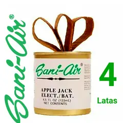 GENERICO - PACK 4 LATAS SANI AIR AROMATICAS AMBIENTALES HOGAR