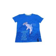 PILLIN - Polera Niño Azul