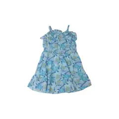 PILLIN - Vestido Niña Turquesa