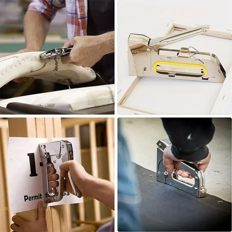 AIZO - Engrapadora Para Tapiceria Más Cinco Cajas De Corchetes