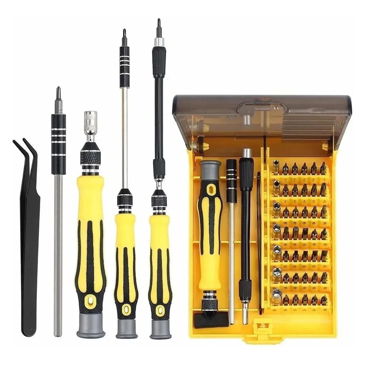 KUANGYE - Kit Desarmador Precision 46 En 1 Para Celular, Laptop, Cámar