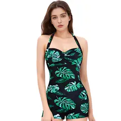 GENERAC - Traje de Baño Enterizo Jumpsuit Verde