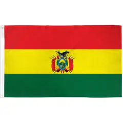 GENERICO - Bandera de Bolivia de 150cm x 90cm