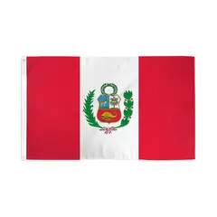 GENERICO - Bandera de Perú de 150cm x 90cm