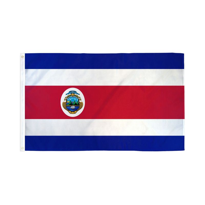 GENERICO - Bandera de Costa Rica de 150cm x 90cm