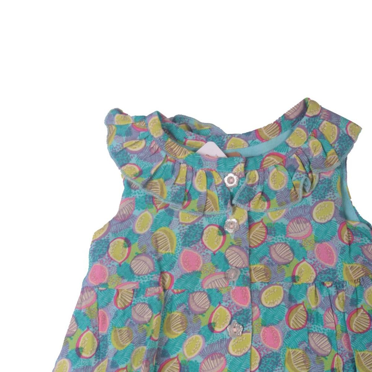 PILLIN - Vestido Bebe Niña Turquesa Pillin - Verde