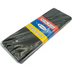 GENERICO - Elástico Negro 25mm de ancho, pieza de 10 mts