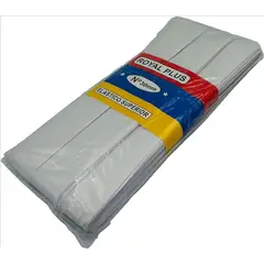 GENERICO - Elástico Blanco 30mm de ancho, pieza de 10 mts