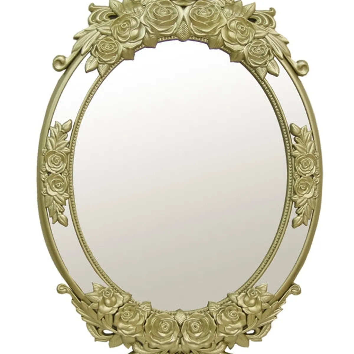 VGO - Espejo Ovalado Antique Dorado 66X49 Cm Ep25026C Unc Vgo